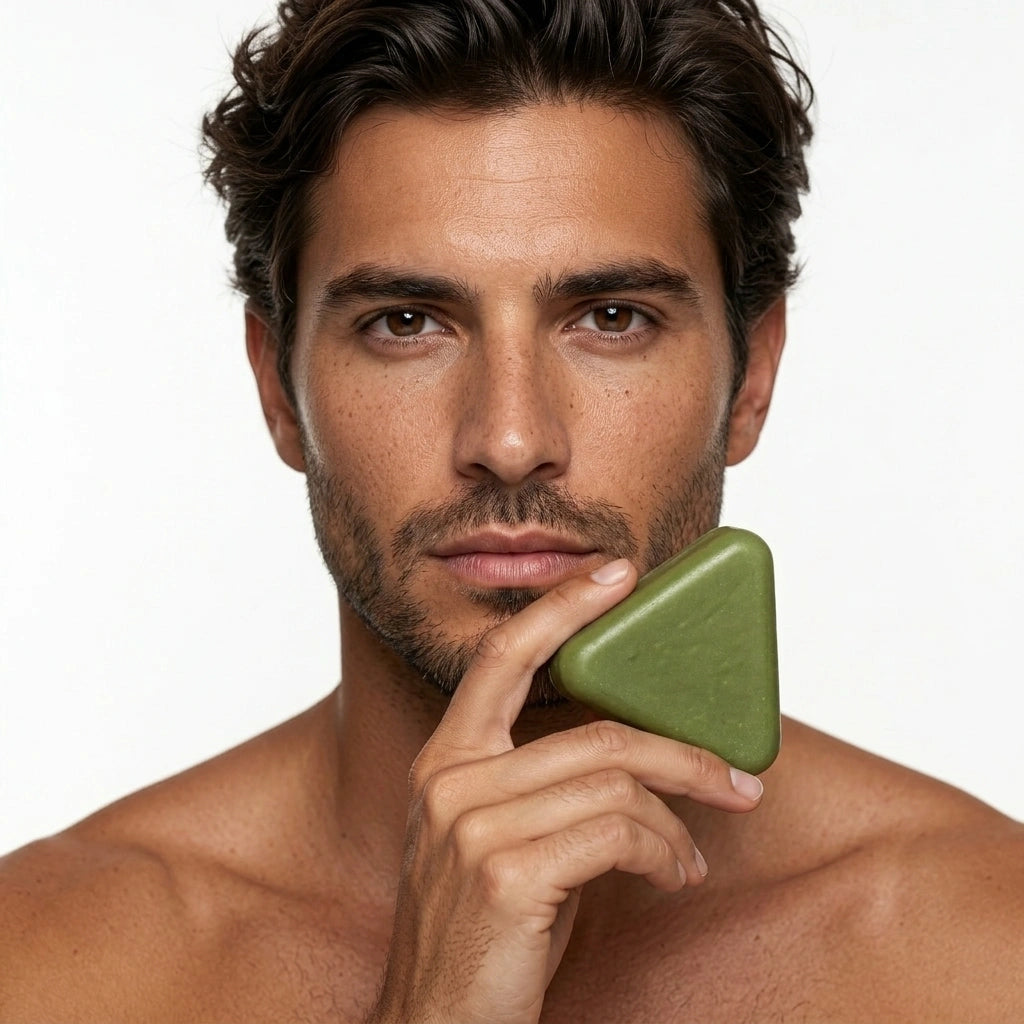 Savon Coréen Revitalisant Cuir Chevelu pour Homme — 12 Herbes Fermentées