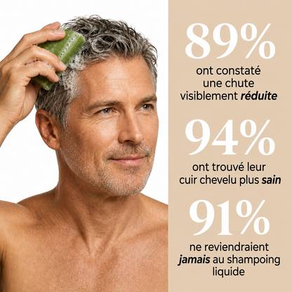 Savon Coréen Revitalisant Cuir Chevelu pour Homme — 12 Herbes Fermentées